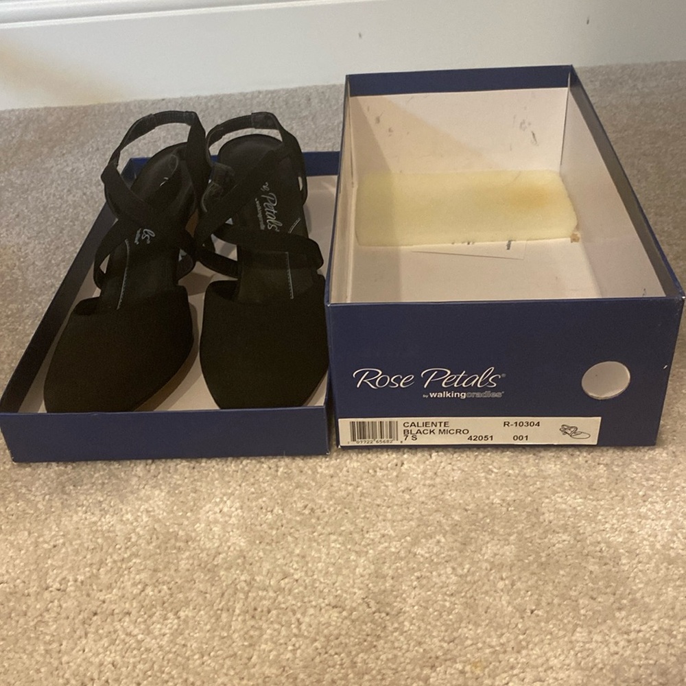 Walking Cradles Caliente Black Micro size 7 S